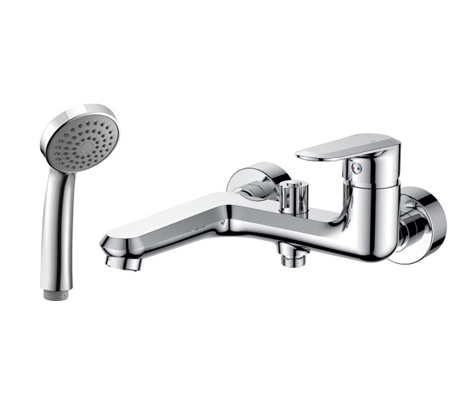 Изображение товара Смеситель Rush Devon DE7535-44 для ванны и душа хром с однорычажным управлением