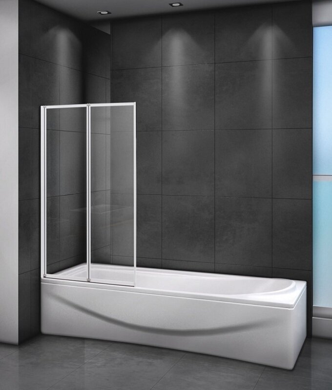 Изображение товара Душевая шторка на ванну Cezares Relax RELAX-V-2-80/140-C-Bi 80х140 см стекло прозрачное белый профи Изображение товара Душевая шторка на ванну Cezares Relax RELAX-V-2-80/140-C-Bi 80х140 см стекло прозрачное белый профи