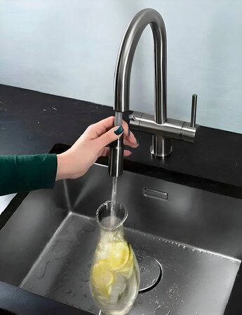 ᑐ Купить смесители для кухни с двойным изливом - цена в интернет ...