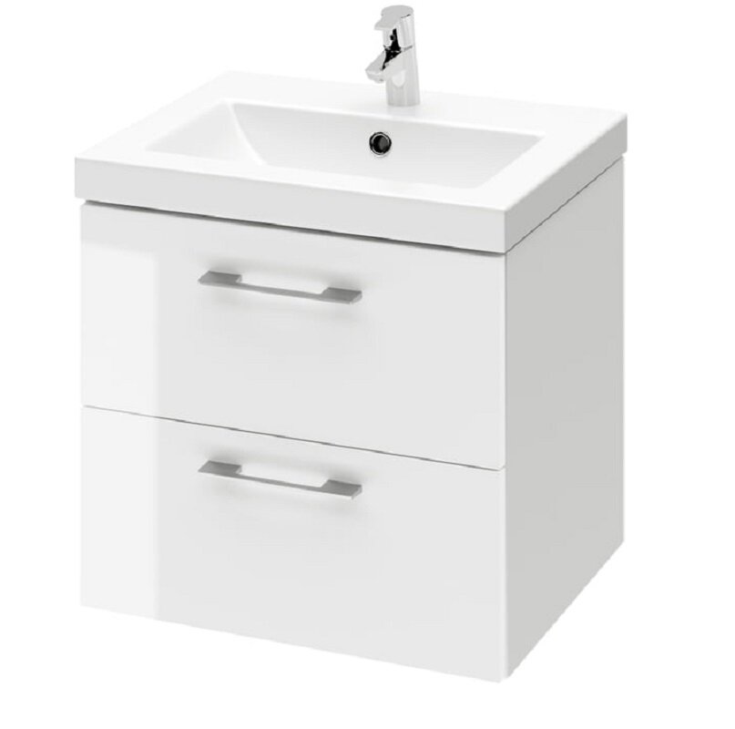 Изображение товара Тумба под раковину Cersanit Lara 64131 50 см подвесная белая