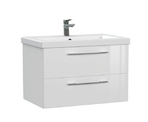 Изображение товара Тумба под раковину Cersanit Lara 64135, 70 см, подвесная, белая