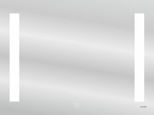 Изображение товара Зеркало Cersanit Base LU-LED020*80-B-OS, с Led-подсветкой, 80 х 60 см