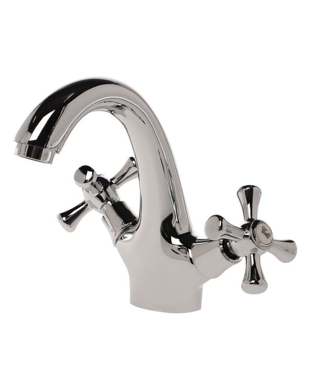 Изображение товара Современный двухвентильный смеситель Orange Classic Pro M72-021cr для раковины, хром