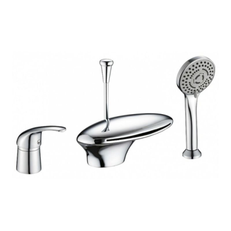 Изображение товара Смеситель Orange Iris M41-333cr на борт ванны, хром