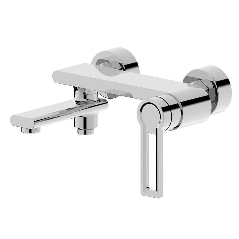 Изображение товара Современный однозахватный смеситель Orange Splito для ванны и душа хром