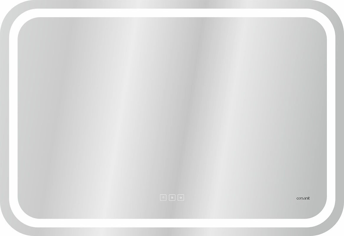 Изображение товара Зеркало с LED-подсветкой и антизапотеванием 80х55 см Cersanit Design Pro LU-LED050*80-P-OS
