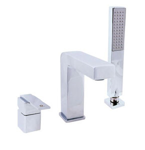 Изображение товара Смеситель на борт ванны Rav-Slezak Loira LR565.5Y, на 3 отверстия, хром