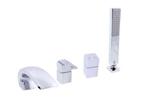 Изображение товара Смеситель на борт ванны Rav-Slezak Loira LR572.5P, на 4 отверстия, хром