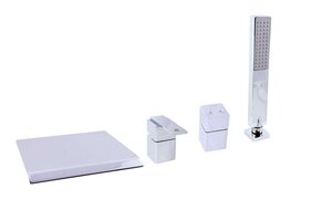 Изображение товара Смеситель каскадный на борт ванны Rav-Slezak Loira LR574.5P, на 4 отверстия, хром