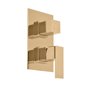 Изображение товара Смеситель скрытого монтажа для ванны и душа Rav-Slezak Loira LR586КZ, золото