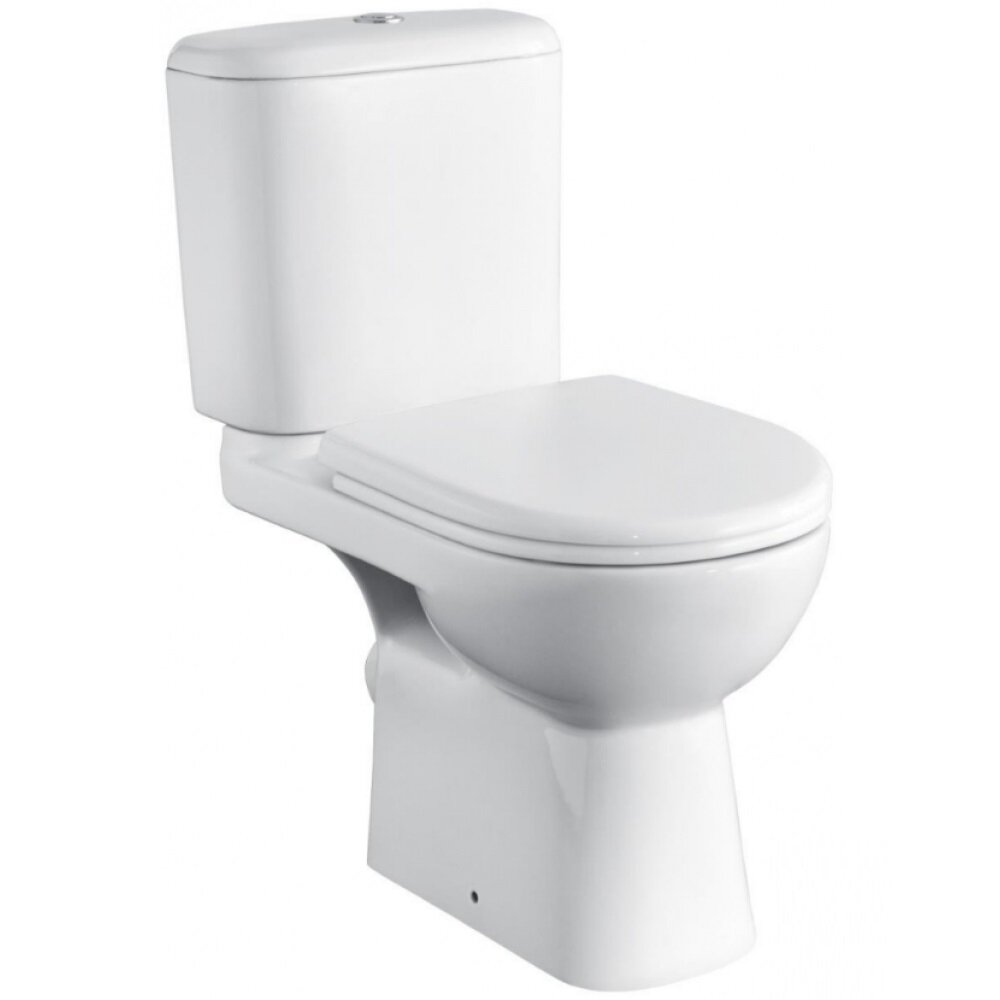 Изображение товара Напольный унитаз Roca Access 7.34P2.3.900.Y с сиденьем Soft Close косой выпуск