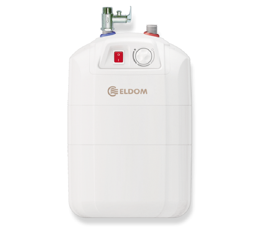 Изображение товара Водонагреватель накопительный Eldom Extra Life 10л с верхним подключением