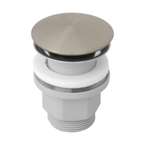 Изображение товара Донный клапан Клик-Клак Omnires A64IN для раковины с переливом из нержавеющей стали