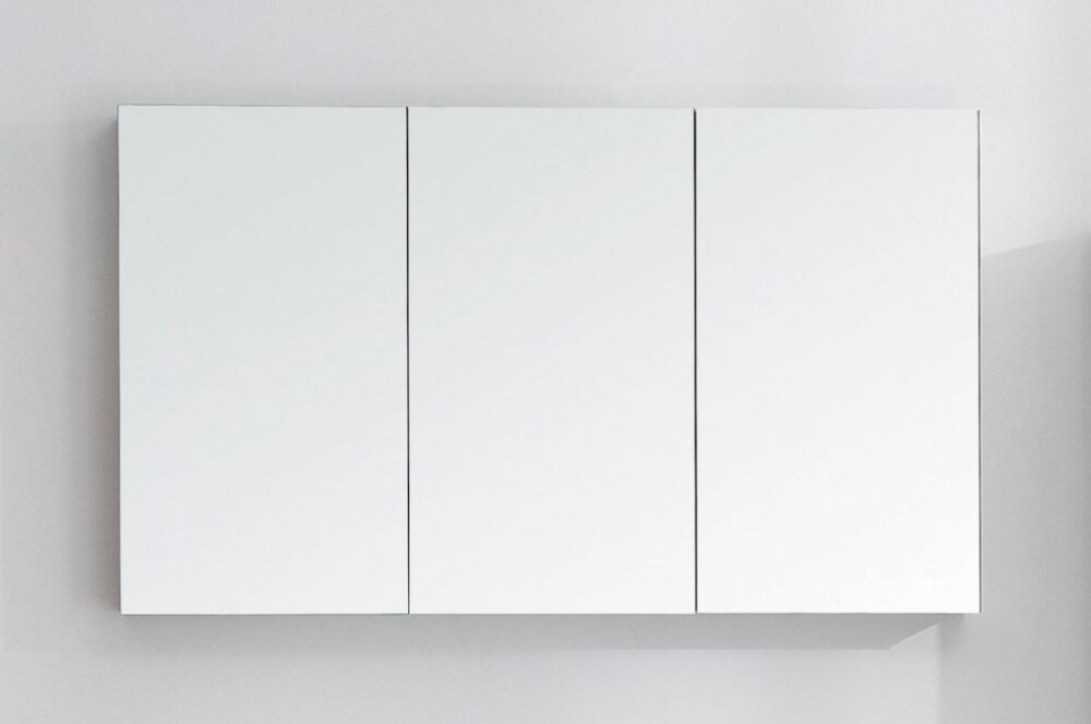 Изображение товара Зеркальный шкаф для ванной комнаты BelBagno SPC-3A-DL-BL-1200 с LED подсветкой