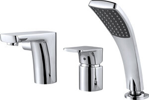 Изображение товара Смеситель D&K Berlin Freie DA1434901 на борт ванны хром