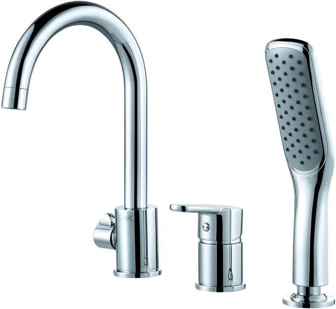 Изображение товара Смеситель для ванны D&K Marx Rhein DA1394901 хром, однорычажный, поворотный излив