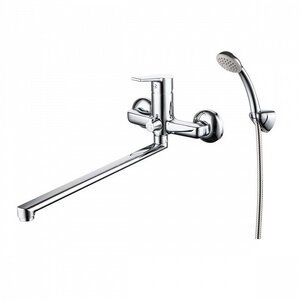 Изображение товара Смеситель для ванной и душа Milardo Stripe STRSB02M10 хром с душевым гарнитуром