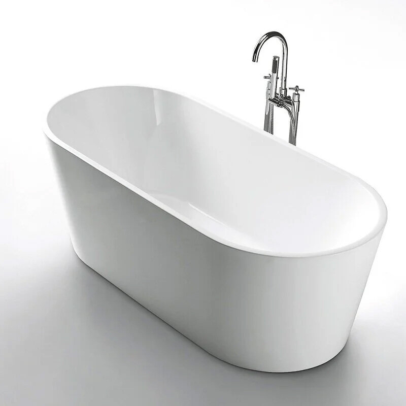 Изображение товара Акриловая ванна BelBagno BB202 160x80 см овальная белая с сливом-переливом и гарантией 10 лет Изображение товара Акриловая ванна BelBagno BB202 160x80 см овальная белая с сливом-переливом и гарантией 10 лет