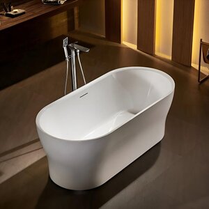 Изображение товара Ванна акриловая BelBagno BB405-1700-800, 170 х 80 см, слив-перелив в комплекте, белая