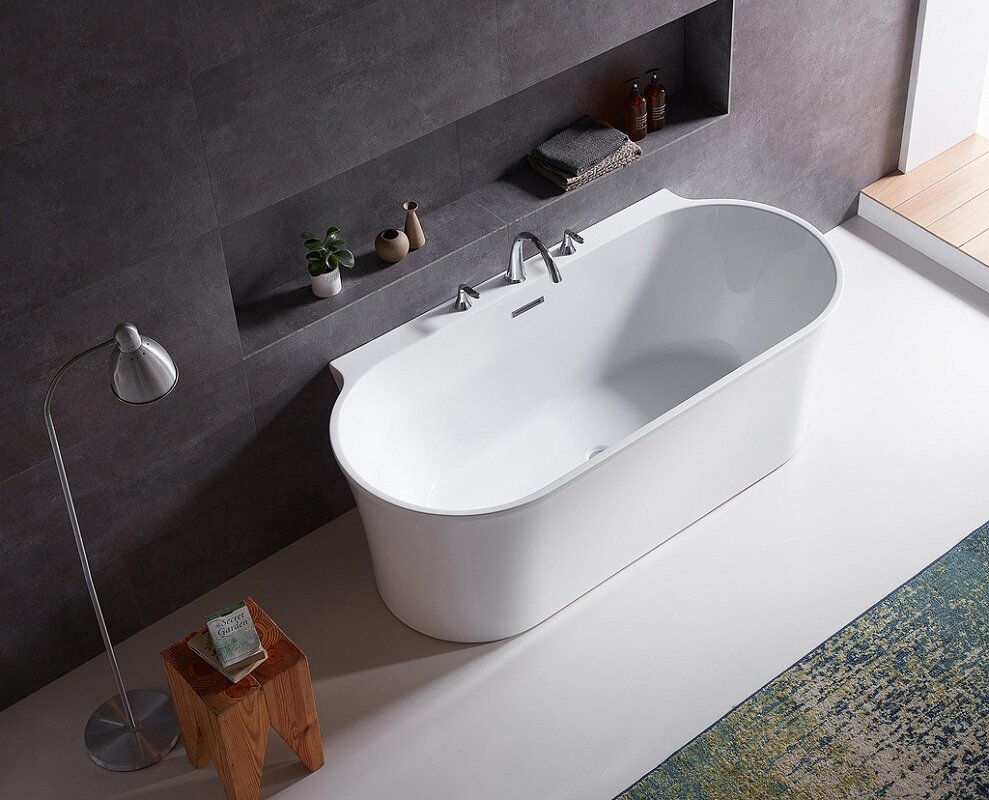 Изображение товара Ванна акриловая BelBagno 170x80 овальная BB409-1700-800