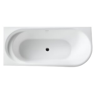 Изображение товара Ванна акриловая BelBagno BB410-1700-780-L/R, 170 х 80 см, слив-перелив в комплекте, белая