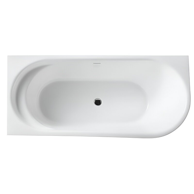 Изображение товара Акриловая ванна BelBagno BB410 170x80 см угловая, белая, премиум класс Изображение товара Акриловая ванна BelBagno BB410 170x80 см угловая, белая, премиум класс