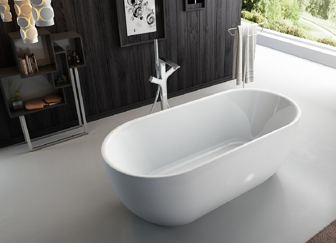 Изображение товара Ванна акриловая BelBagno BB70-1700-800, 170x80 см, отдельностоящая