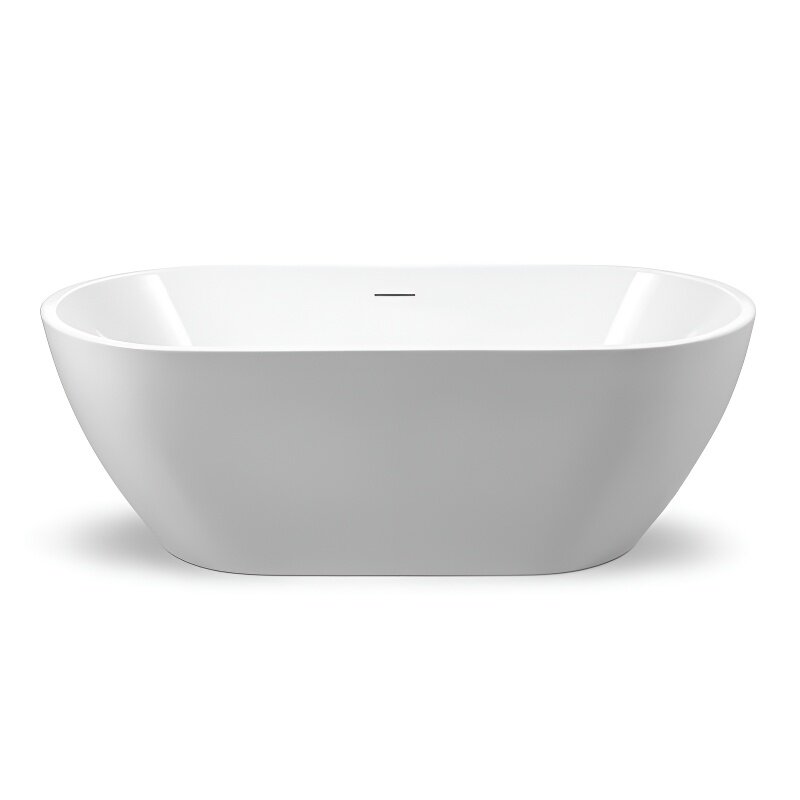Изображение товара Ванна акриловая BelBagno BB70-1500-800, 150 х 80 см, слив-перелив в комплекте, белая