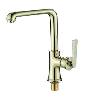 Изображение товара Смеситель для кухни Rush Flores FLG0835-2 высокий, золото