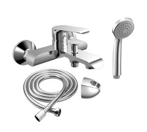 Изображение товара Смеситель Rush Gozo GZ3735-44 для ванны и душа с душевой лейкой, хром