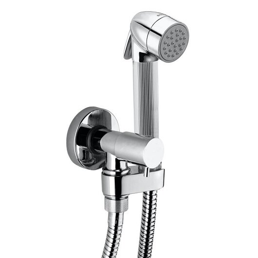 Изображение товара Гигиенический душ Bossini Nikita E57004B.030 с держателем и блокиратором воды