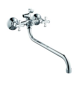 Изображение товара Смеситель для ванны Rush Sakhalin SA5350-51 для ванны и душа с длинным изливом, хром