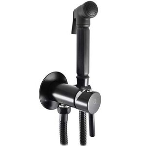 Изображение товара Гигиенический душ Rav-Slezak SE843/1CMATC со смесителем черный для ванной комнаты