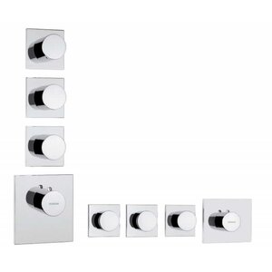 Изображение товара Термостатический смеситель для душа Bossini Oki Z031205.030, хром