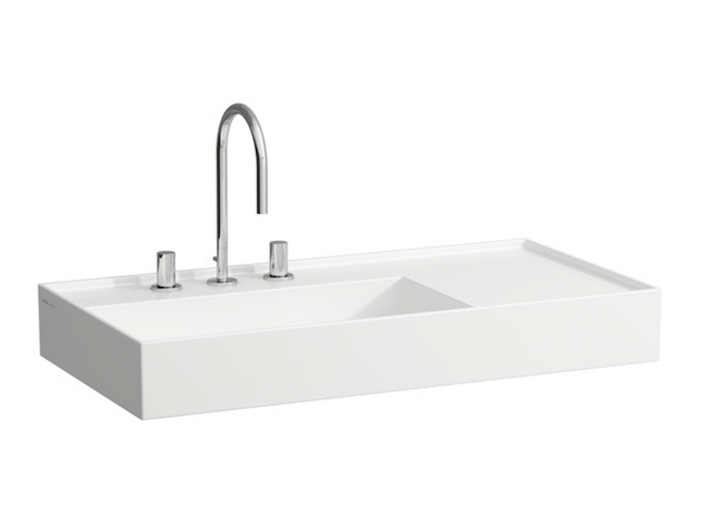 Изображение товара Раковина Laufen Kartell 90x46 см с одним отверстием и угловым монтажом