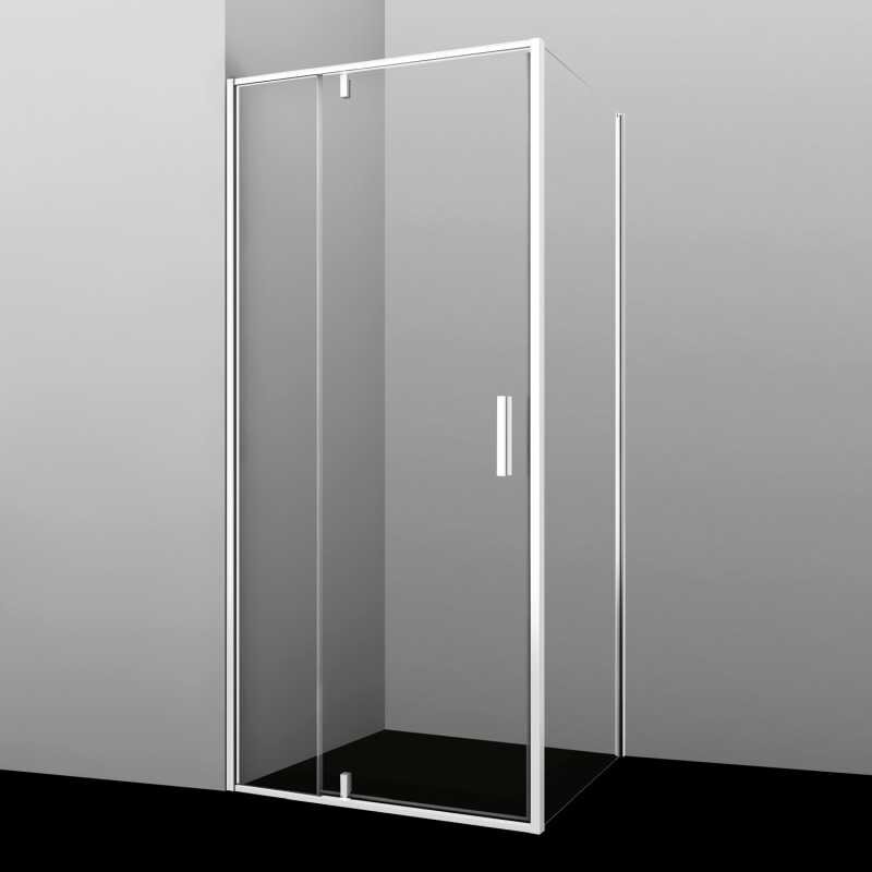 Изображение товара Душевой уголок WasserKRAFT 19P18 прямоугольный 90x100 см прозрачное стекло