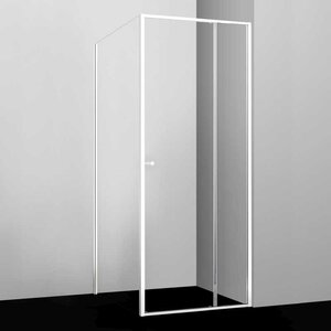 Изображение товара Душевой уголок WasserKRAFT Rhin 44S19, 100 х 100 см, стекло прозрачное, профиль белый