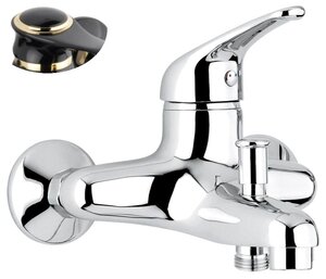 Изображение товара Смеситель для ванны Emmevi Ambra 9001NO, черный