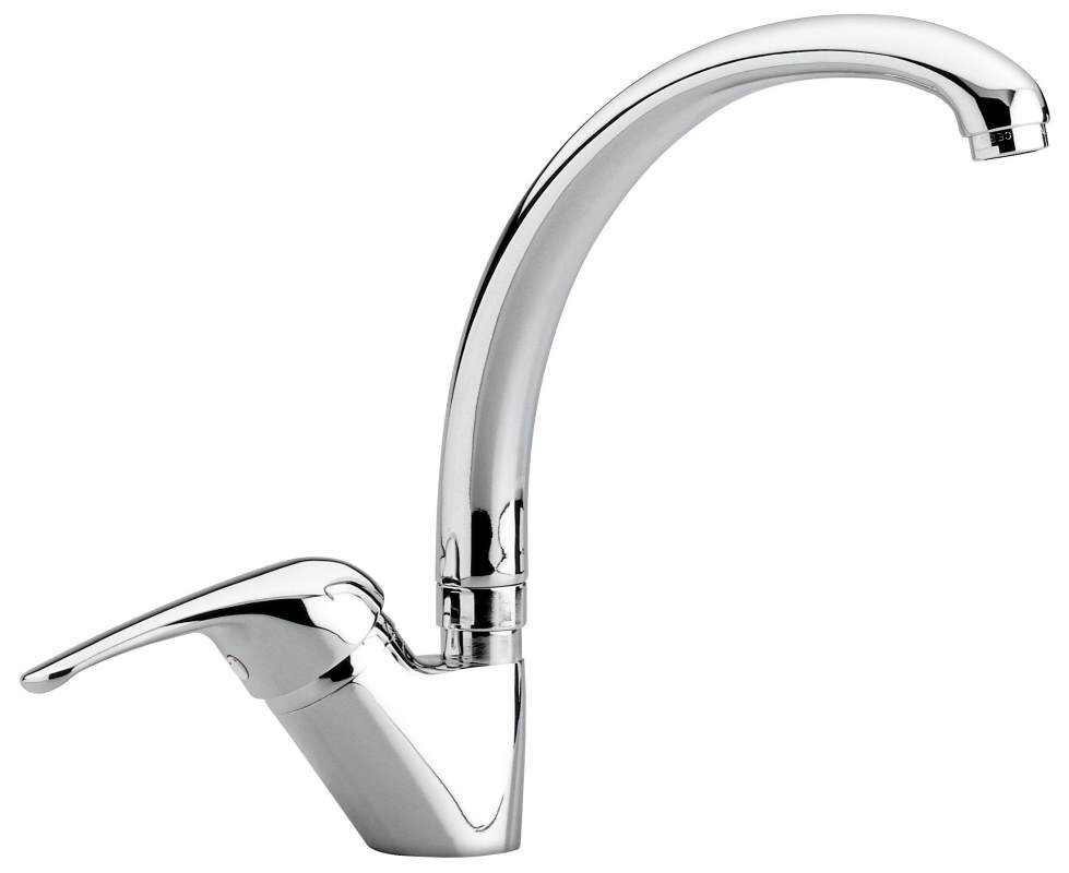 Изображение товара Смеситель для кухни Emmevi Ambra 9087CR хром однорычажный италия