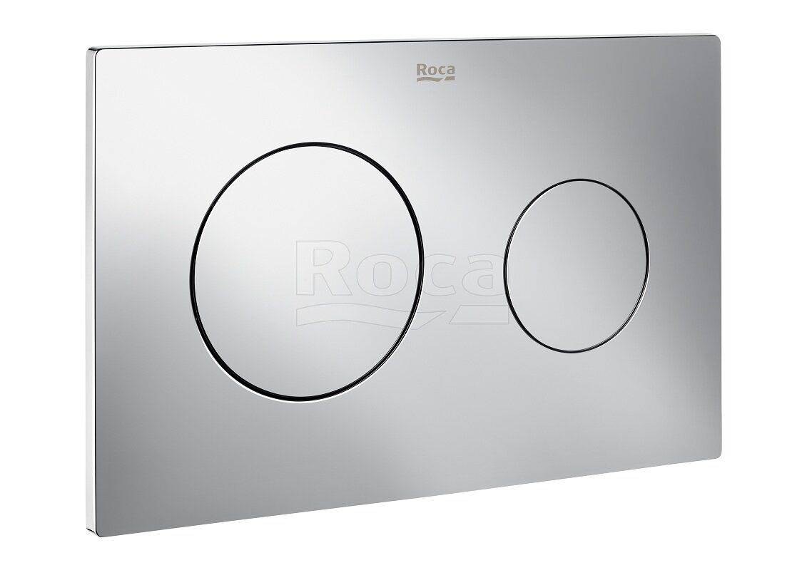 Изображение товара Кнопка смыва Roca L10 Dual 890089001, хром