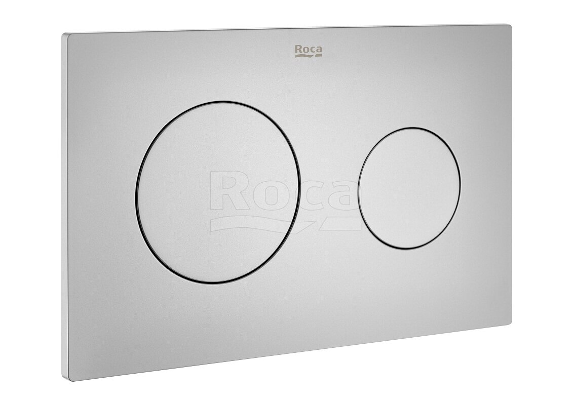 Изображение товара Кнопка смыва Roca L10 Dual 890089002, матовый хром