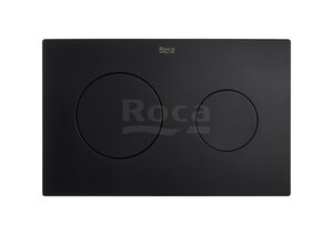 Изображение товара Кнопка смыва Roca L10 Dual 7890089206, черный матовый