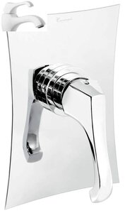 Изображение товара Смеситель для душа Emmevi Ares 76009BIO белый матовый встроенный
