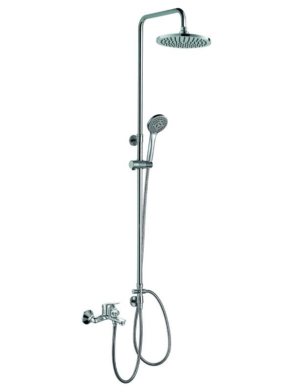 Изображение товара Душевая система Orange Classic M71-933cr с фиксацией излива и тропическим дождем хром