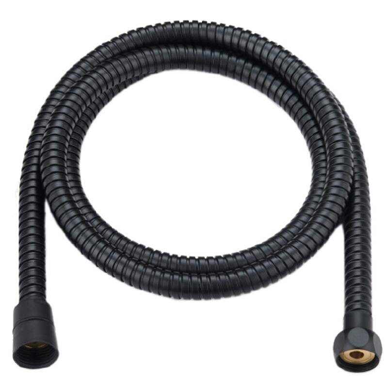 Изображение товара Душевой шланг Orange O-Shower OH03B 150 см черный матовый с защитой от перекручивания