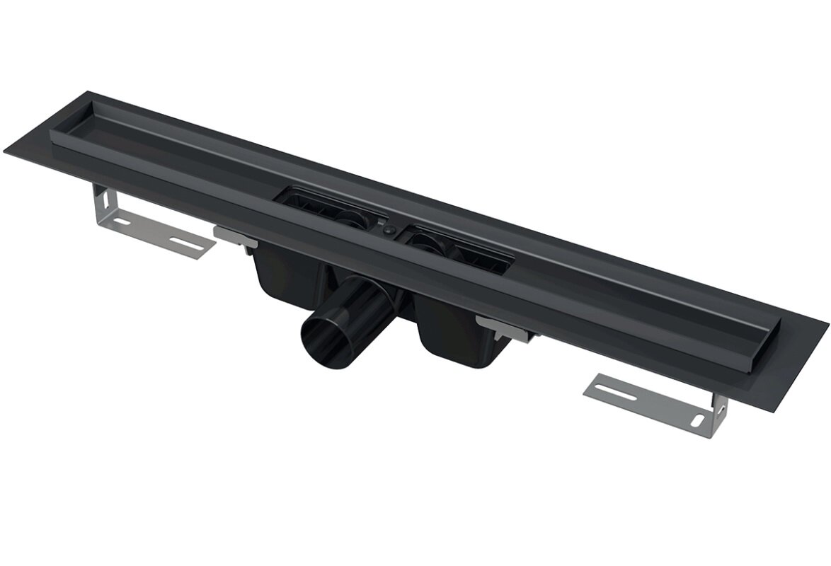 Изображение товара Душевой лоток AlcaPlast APZ1BLACK-950 черный матовый, нержавеющая сталь