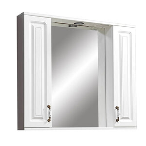 Изображение товара Зеркальный шкаф Stella Polar Кармела 90/C SP-00000186, подвесной, 90 см, ольха белая