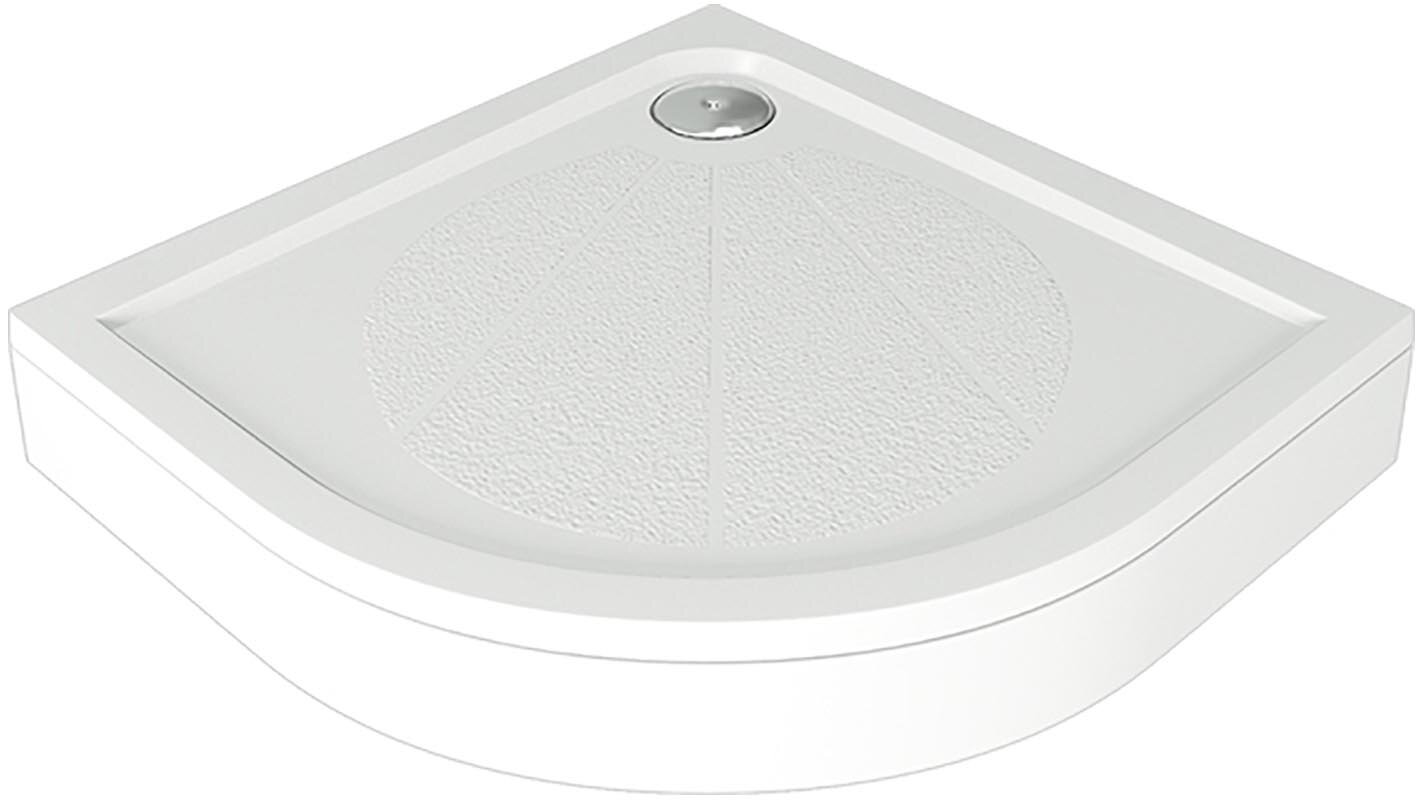 Изображение товара Душевой поддон Good Door Эклипс 80x80 см четверть круга искусственный мрамор