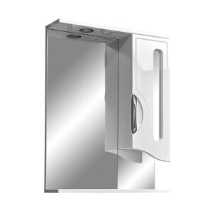 Изображение товара Зеркальный шкаф Stella Polar Сильва 60/C SP-00000208, 60 см, правый, с подсветкой, белый