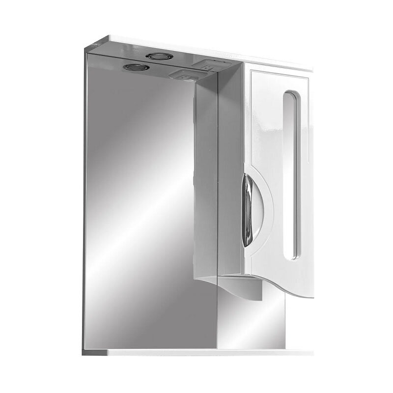Изображение товара Зеркальный шкаф Stella Polar Сильва 60/C SP-00000208 c подсветкой Изображение товара Зеркальный шкаф Stella Polar Сильва 60/C SP-00000208 c подсветкой